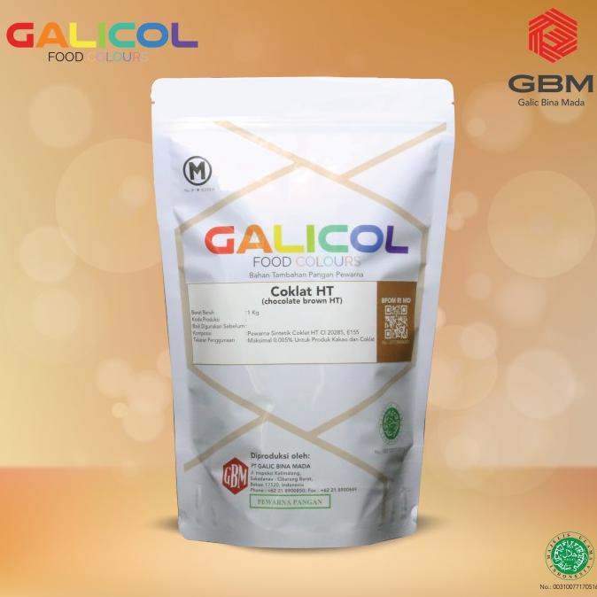 

Pewarna Makanan Coklat HT Merk Galicol CI 20285 - Packaging 1Kg ---NEW---