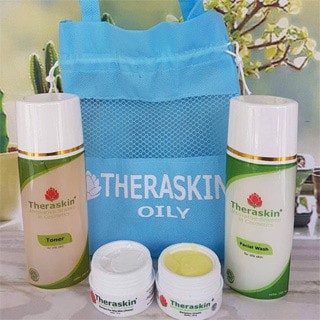 PAKET THERASKIN OILY UNTUK WAJAH BERMINYAK