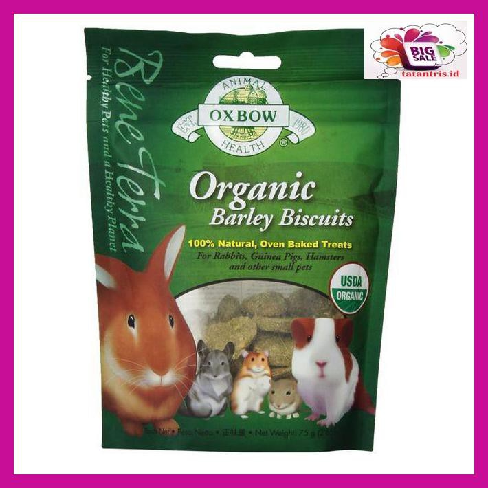 

G7Rtr67- Oxbow Organic Barley Biscuit 2.66Oz - Exp 2021-09-23 T7Tiu866-