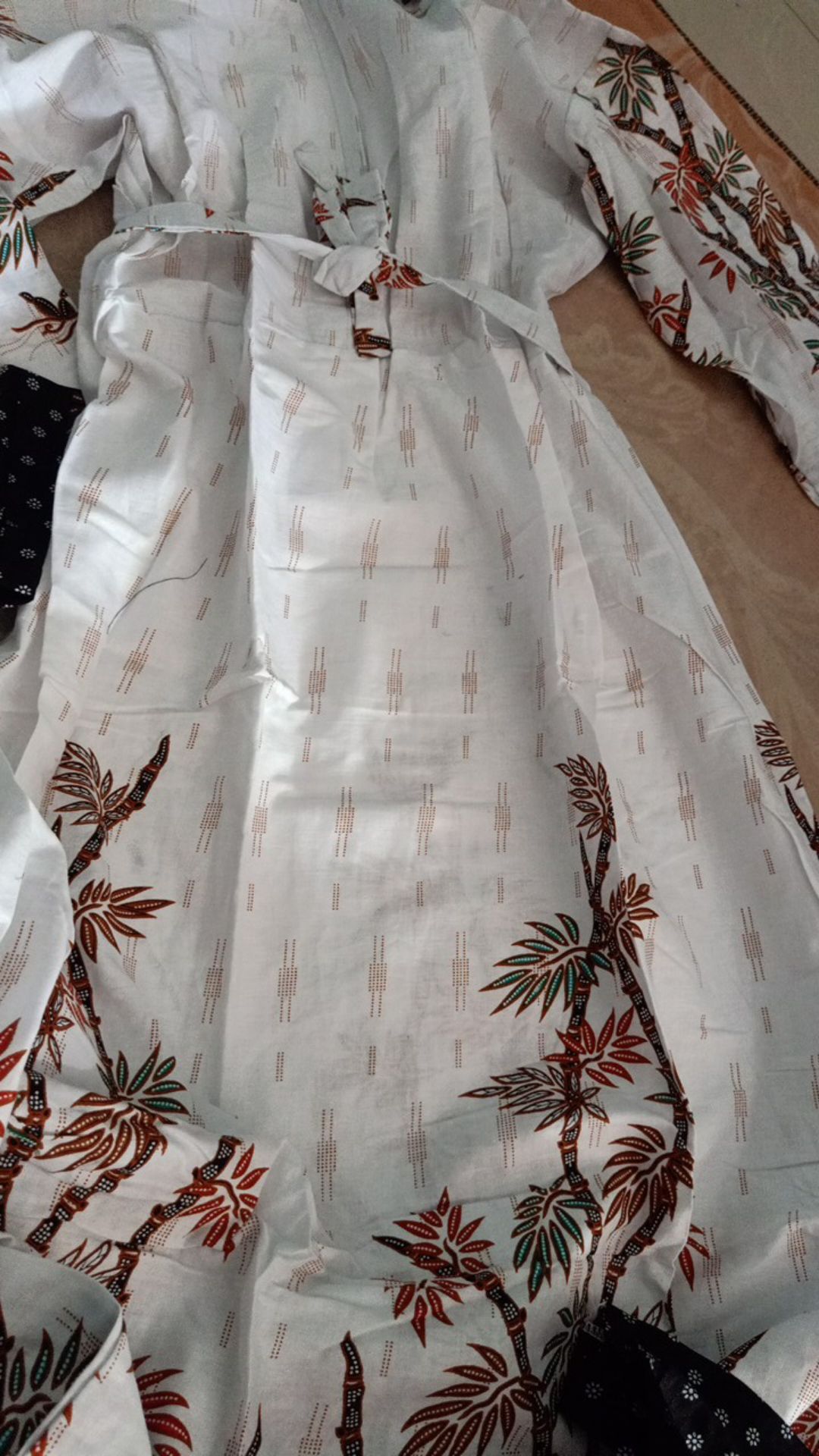 Gamis Batik (cod) Manggar Gamis Batik Pesta Model Terbaru