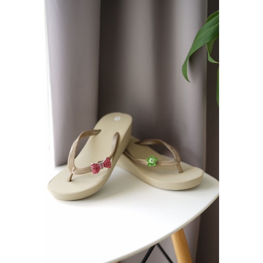 POPITS KW POPITS MURAH SANDAL WEDGES 5CM MURAH
