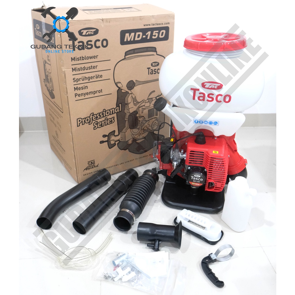 Mesin Semprot Hama TASCO MD150 2Tak / Sprayer Mist Blower Duster MD 150 - Engine Kabut Blower Embun MD-150