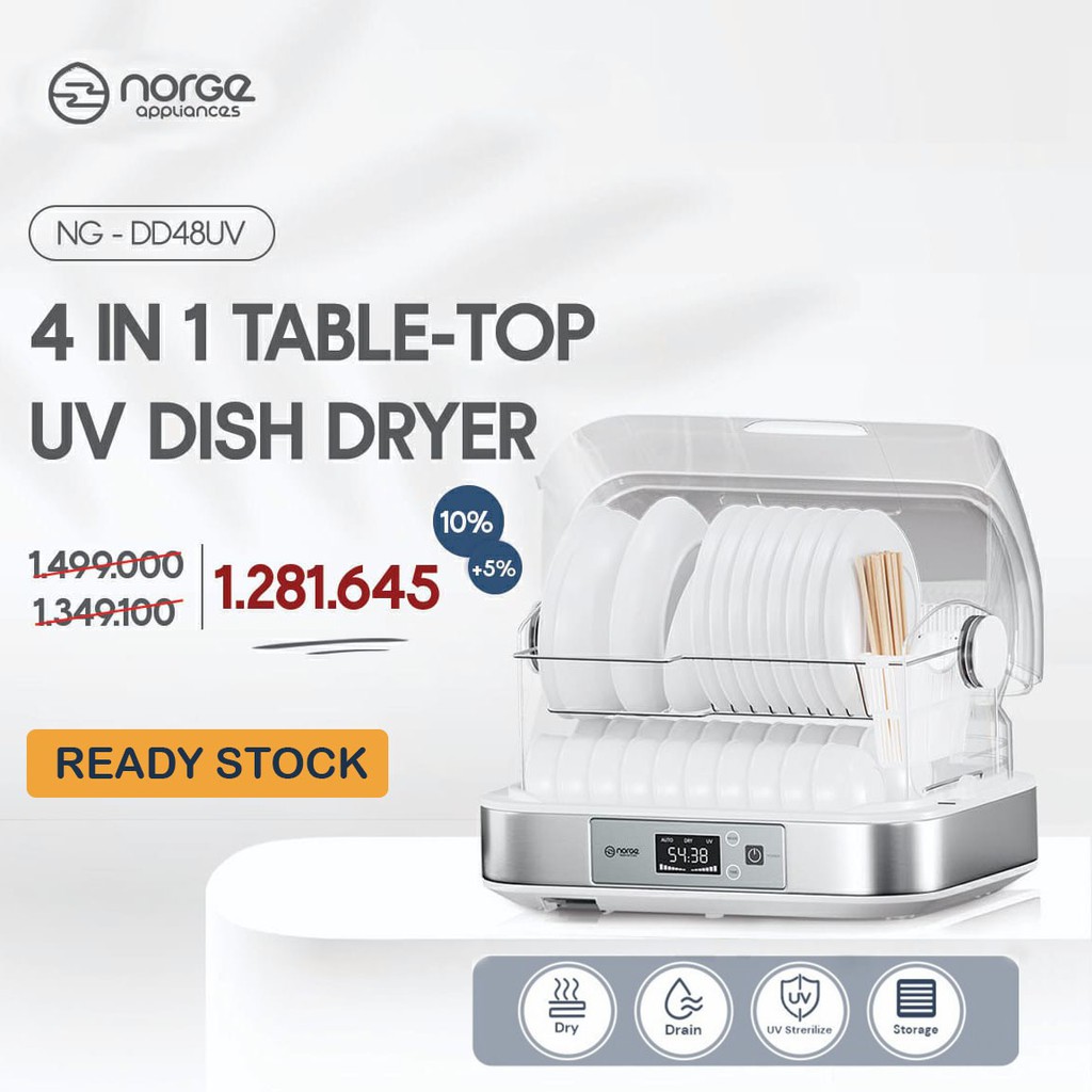 Jual 4 in 1 Table Top UV Dish Dryer / Steril Piring Botol