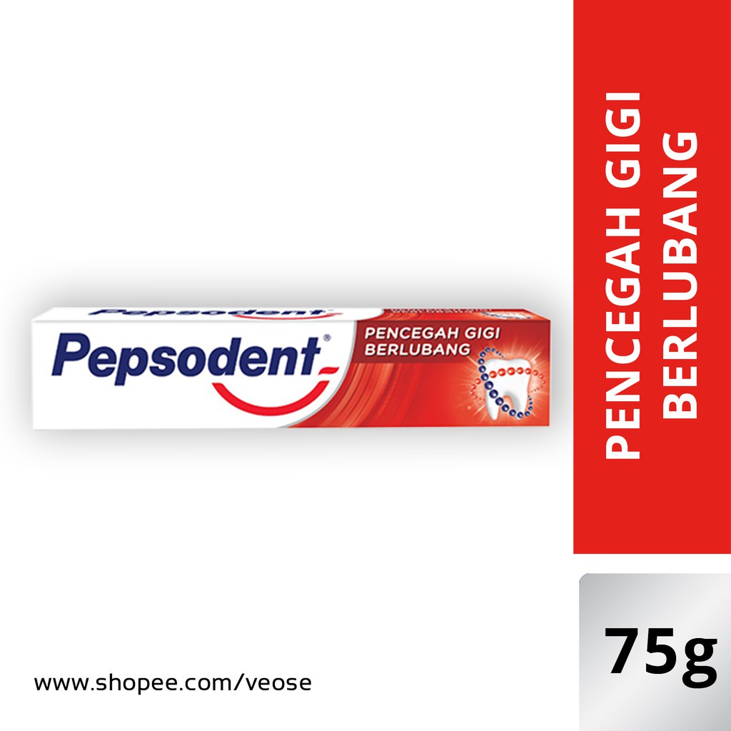 Pepsodent Pasta Gigi Pencegah Gigi Berlubang 75 Gram