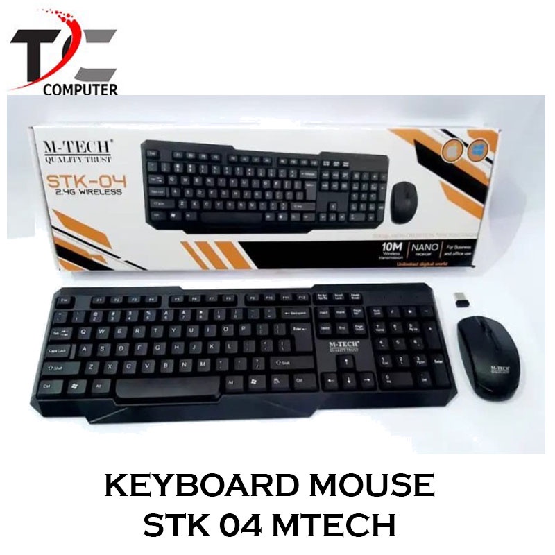 M-TECH STK 04 WIRELESS COMBO Mouse and keyboard