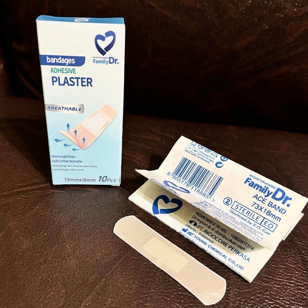PLASTER LUKA TRANSPARAN FAMILY DR. / BANDAGES ADHESIVE PLASTER BREATHABLE