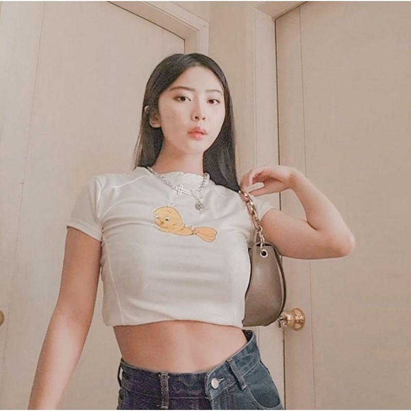 Tweety Crop Top