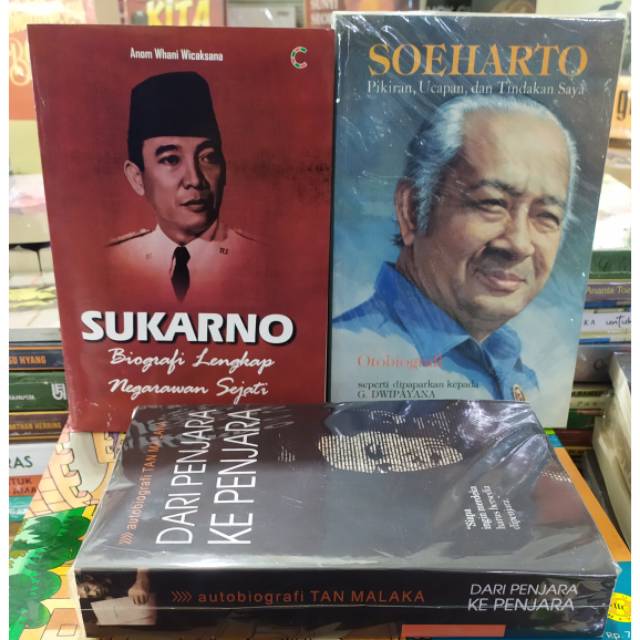 Biografi Soekarno Tan Malaka Dan Soeharto Shopee Indonesia