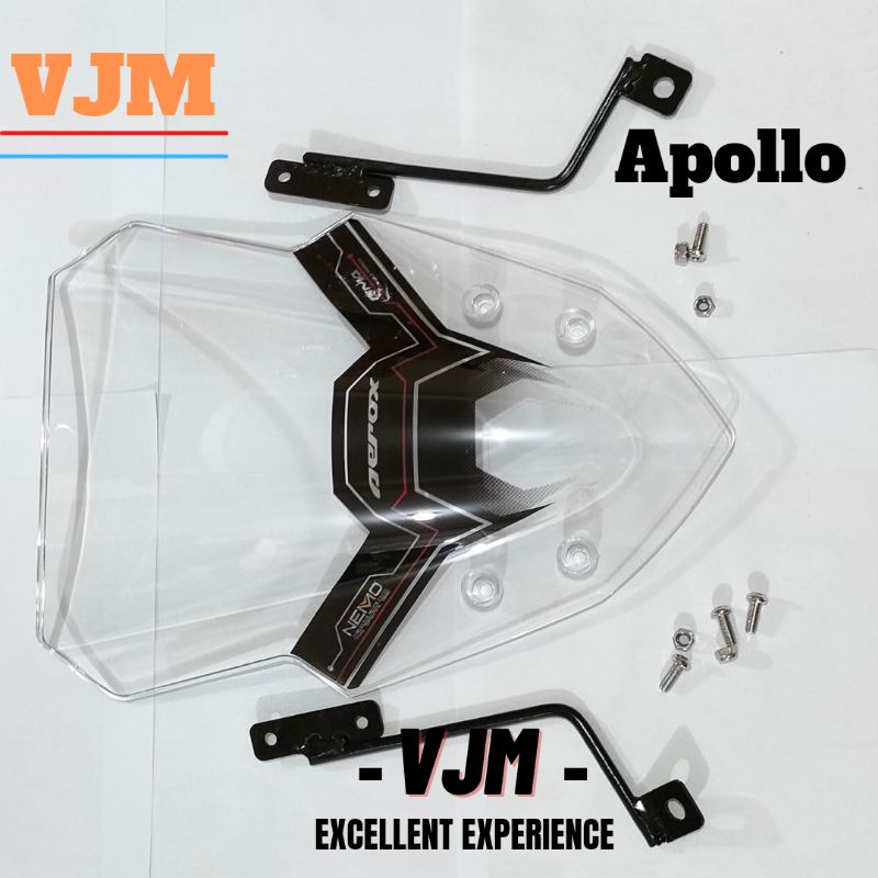 Windshield/Visor Aerox 155 Nemo Apollo Mika bening