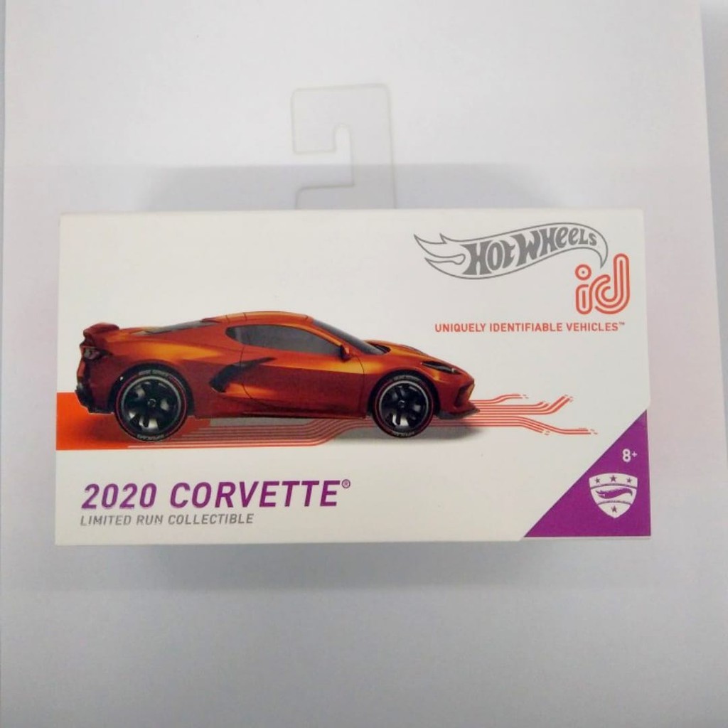 Diecast Hot Wheels 2020 CORVETTE HW ID Hotwheels Limited Run Collectible Scanable Mobil Mainan Anak