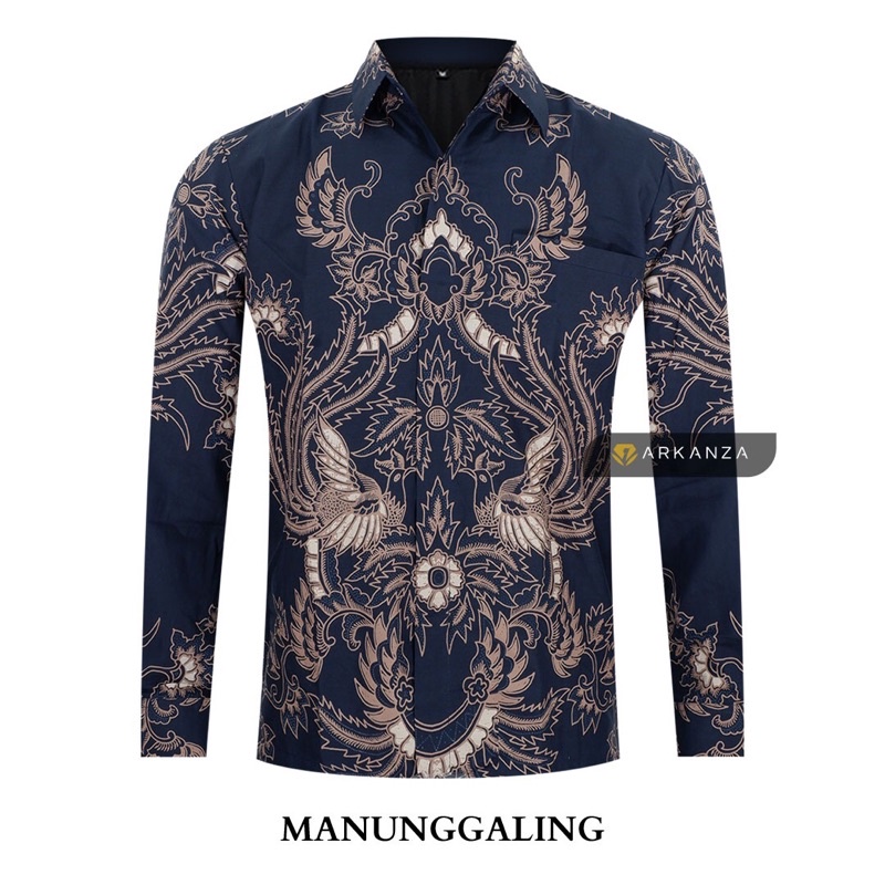 BATIK ARKANZA Motif Manunggaling Baju Batik Pria