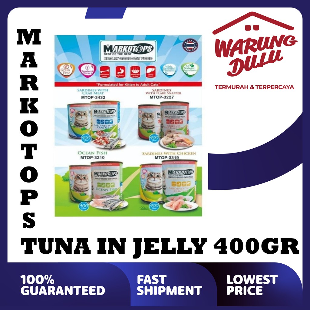 MARKOTOPS 400Gr All Varian CRANBERRY SERIES