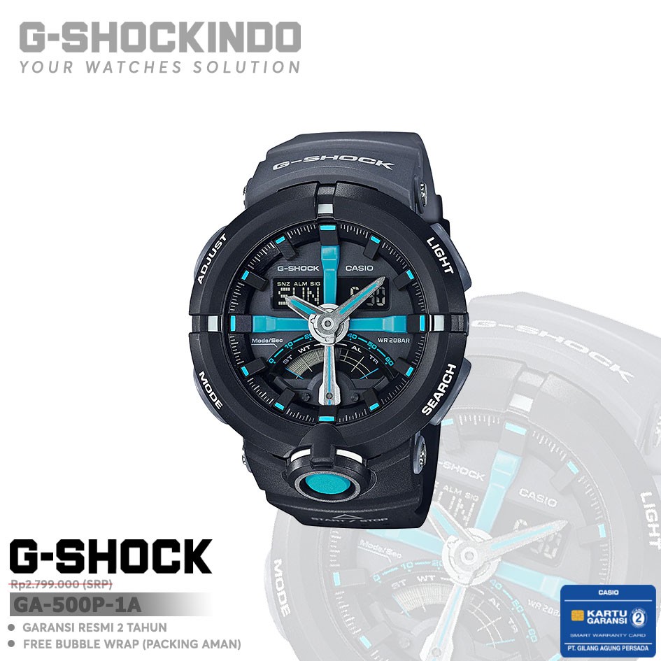 Casio G-Shock GA-500P-1A / GA-500P-1ADR Original