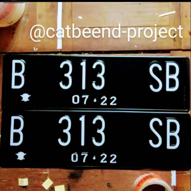 TERLARIS | Stiker mata kucing plat mobil | Avanza/xenia/Mobilio/jazz/Agya/ayla/#SportCar