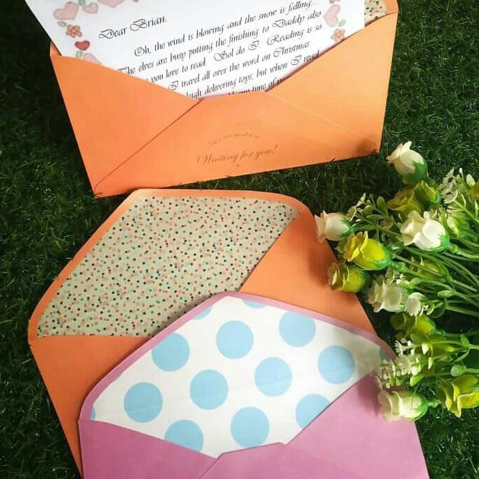 

Ready Stock Amplop Surat/Angpao Imlek/Angpao Lebaran - Orange Pink Polka Series