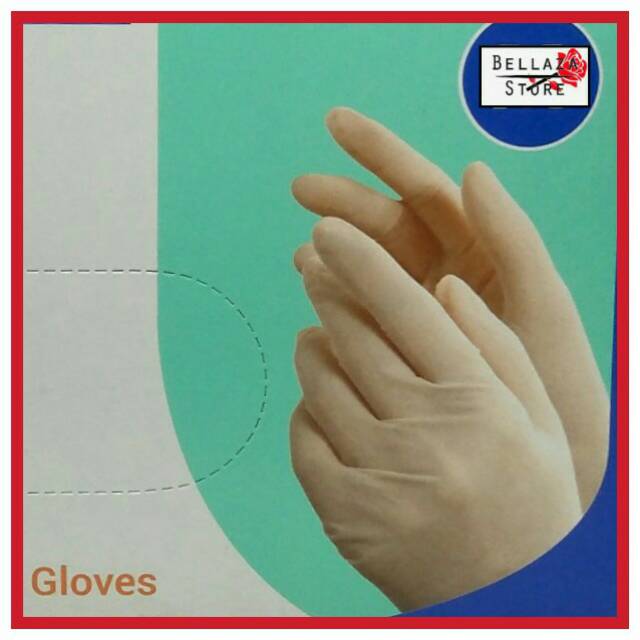 Sarung Tangan Karet Satuan /.Latex Gloves Satu Pasang