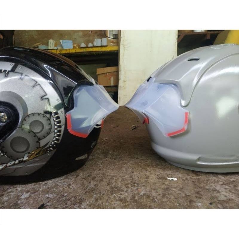 GP PAD/SPOILER RACING ARAI (Rx7/x,rr4,5,scoot,tsr/copy arai,ala ala) Aftermarket