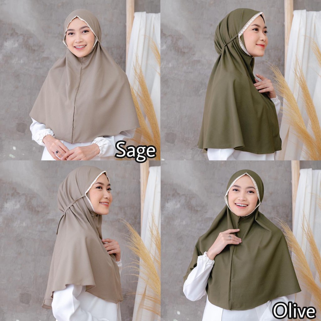Bisa COD CLAUDIA BERGO – Jilbab Bergo Hijab murah Kerudung murah Jilbab instan murah