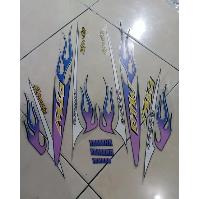 striping mio sporty api transparan