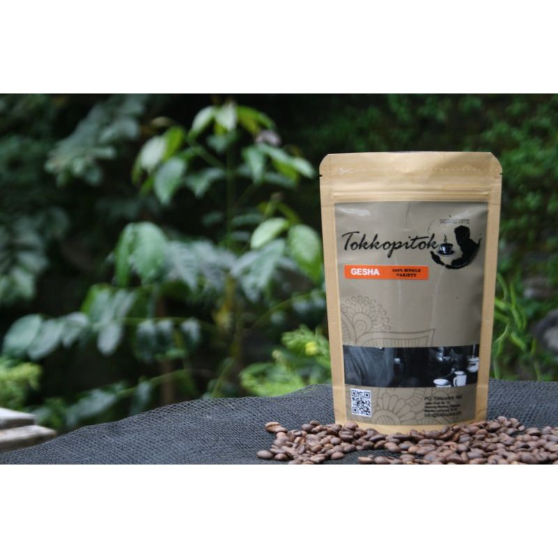

250 Gram Roasted Beans Kopi Arabica Puntang Sunda Geisha Biji kopi Arabika Singgle Varietas