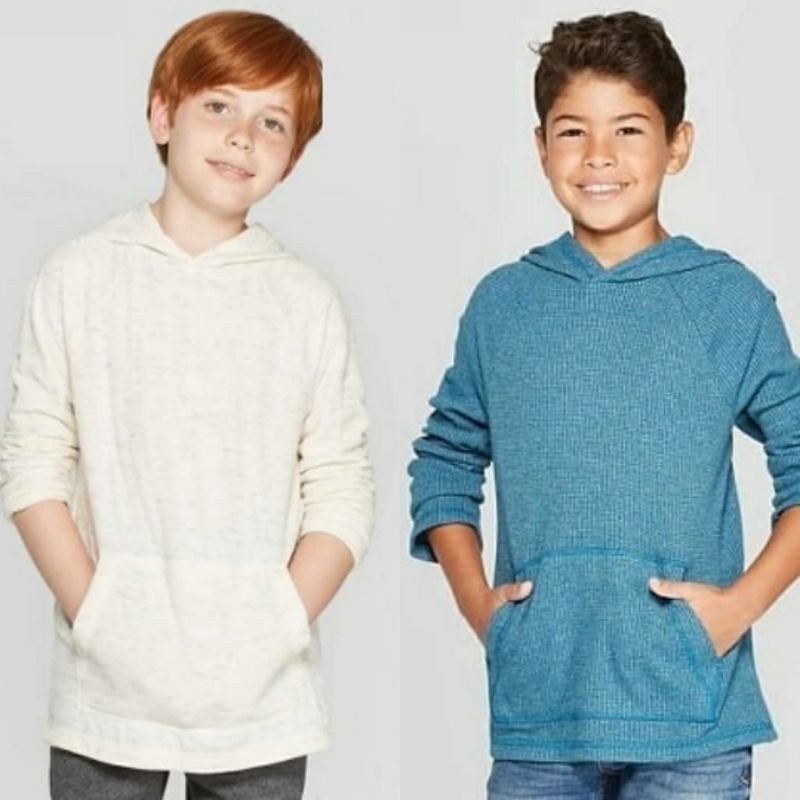 Kaos Anak Laki Laki Kaos Anak Cowok Kaos Anak Laki Laki Lengan Panjang Hoodie CNJ Wafle 16112
