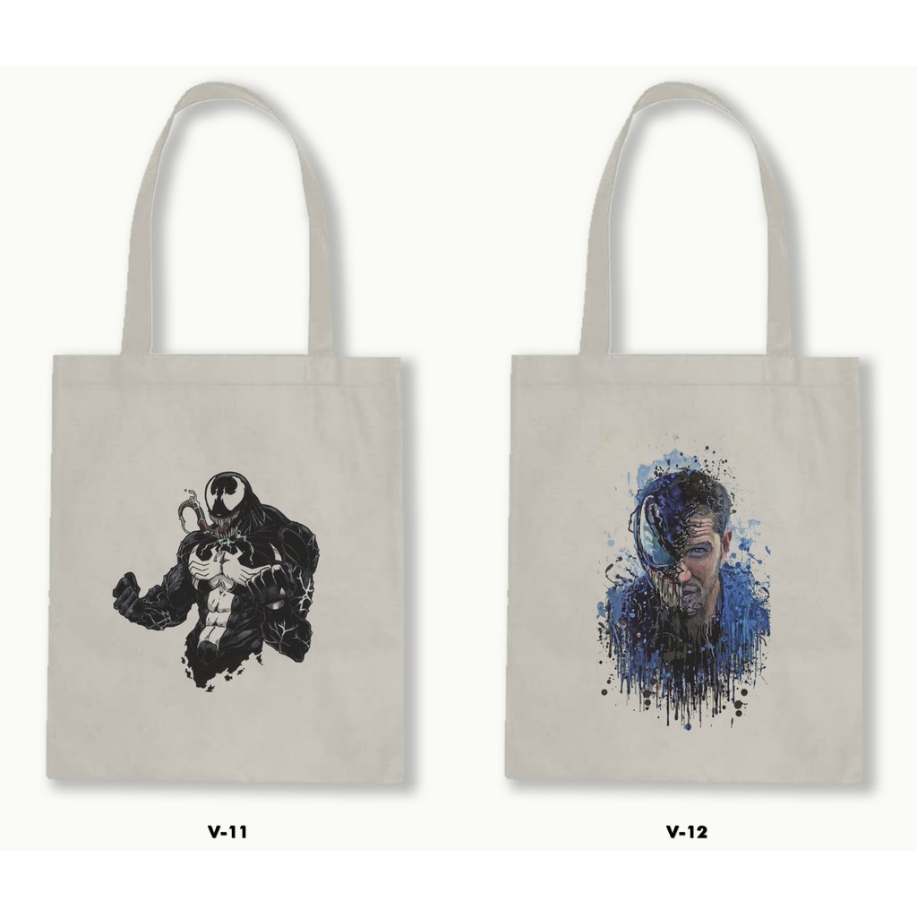 TOTE BAG BLACU -  VENOM .01