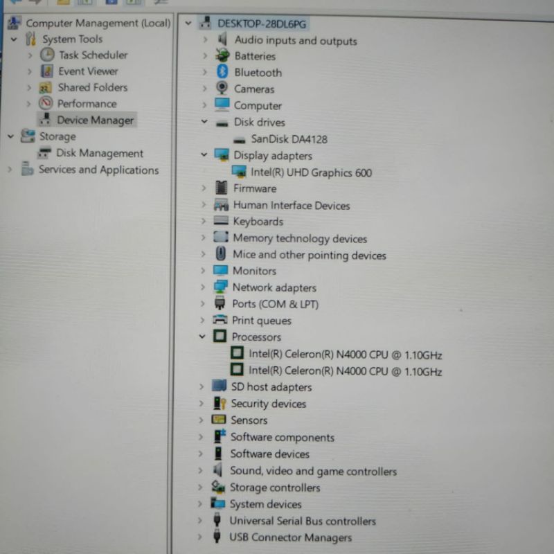 Laptop HP ChromeBook 14a-na0020nr N4020 Backlight keyboard Ram 4Gb/Ssd 128Gb Os.Chrome