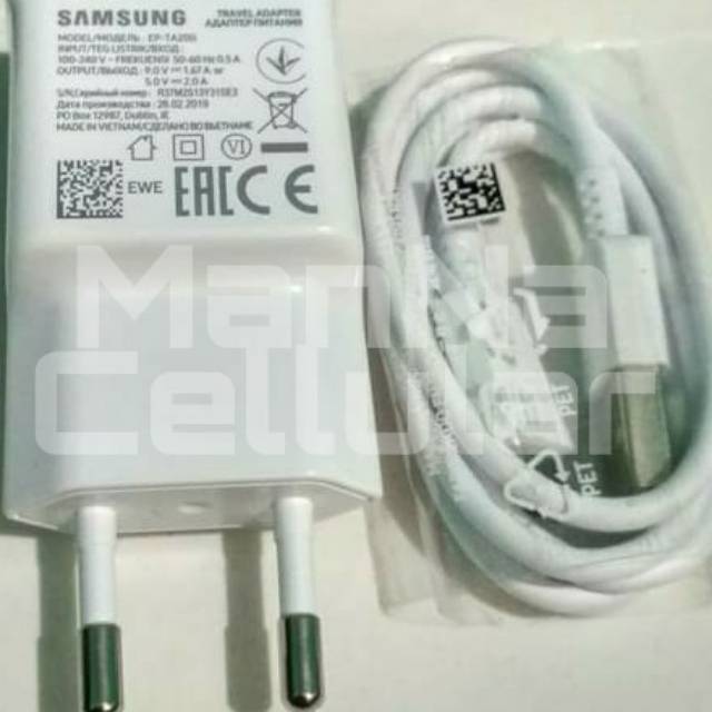 Charger Samsung A50 A30 A20 Type C Original