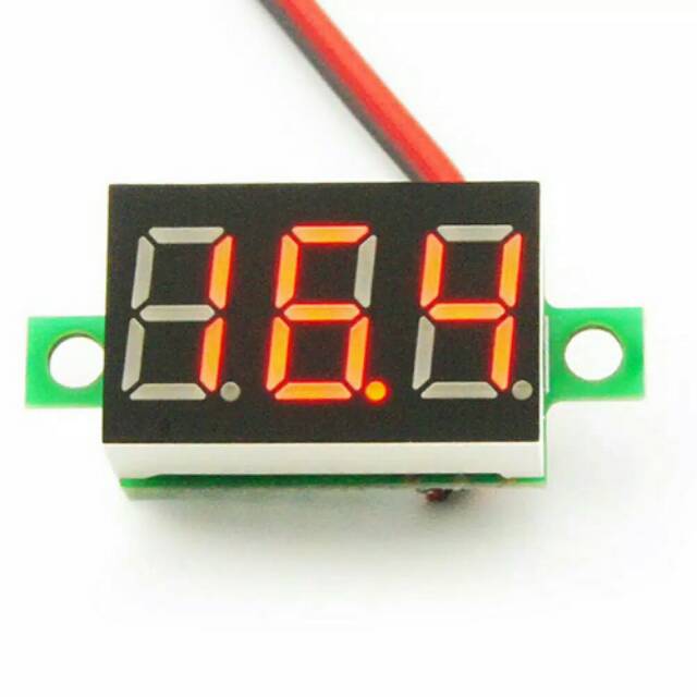 Mini DC Volt meter 3,7V - 30V DC