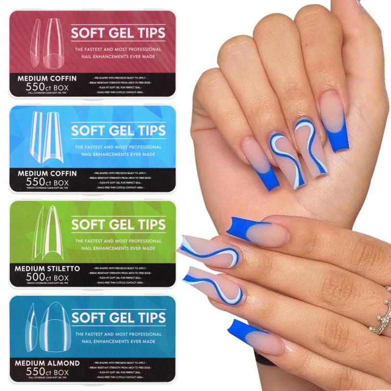Jual 550Pcs/Box Soft Fake Nails Pre-shape Gel Nail Tips Free Grinding Artificial Acrylic Fake Toe Ultra-thin Traceless Frosted Scratch | Shopee Indonesia Jual 550Pcs/Box Soft Fake Nails Pre-shape Gel Nail Tips Free Grinding Artificial Acrylic Fake Toe Ultra-thin Traceless Frosted Scratch | Shopee Indonesia