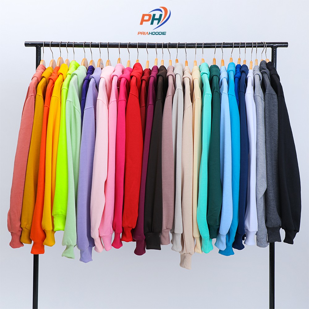 PriaHoodie Jaket Hoodie Zipper Polos Pria Cowok Laki Laki M - XXL (Bisa Cod)-3