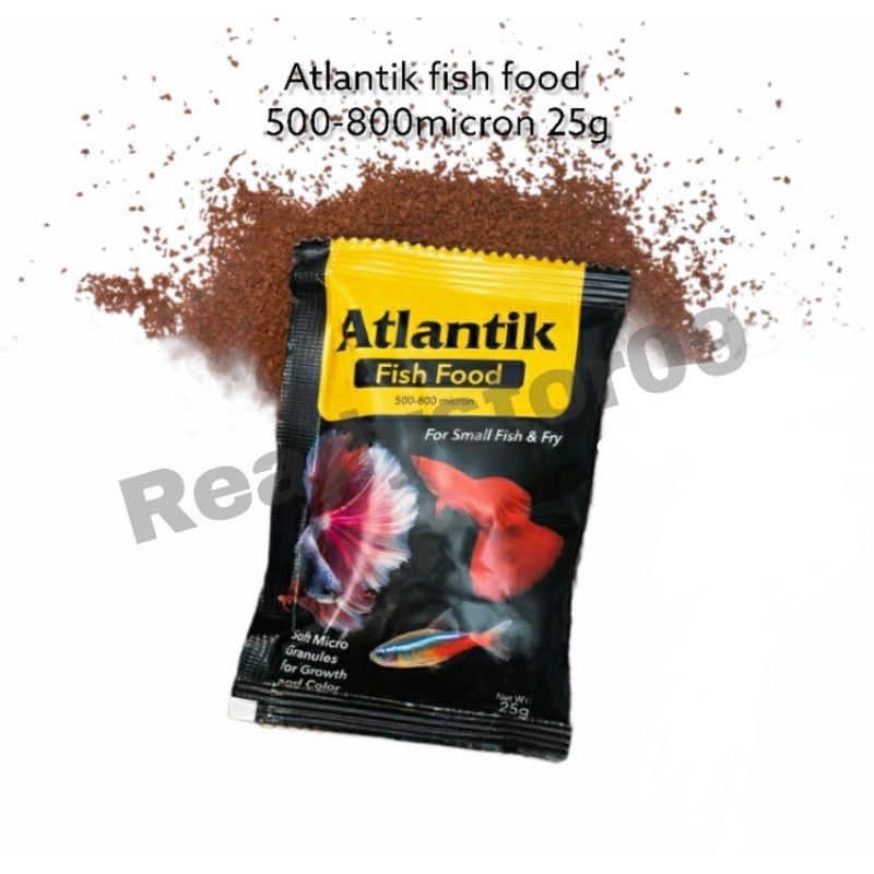 pelet atlantik fish food 500 800 makanan pelet ikan cupang guppy aquascape atlantic