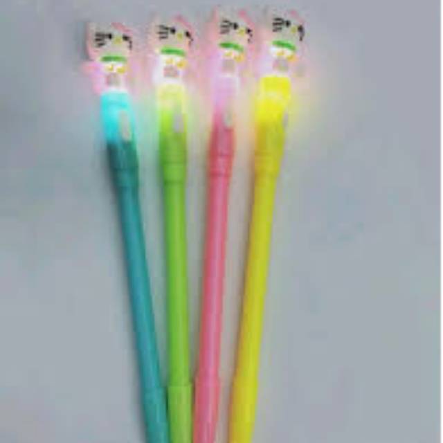

Pulpen Lampu Hello Kitty Isi 12 Pcs.