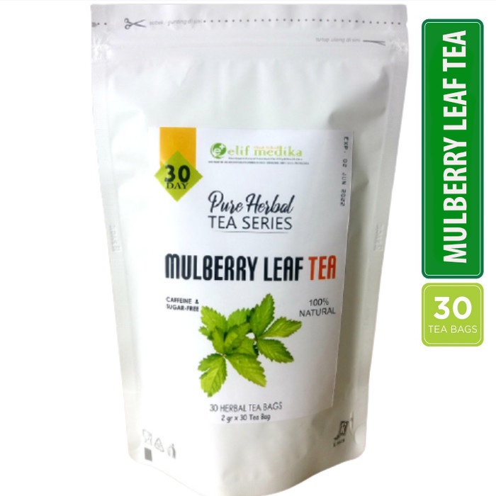 

MULBERRY LEAF TEA : TEH DAUN MURBEI / CHINESSE MULBERRY ISI 30 TEA BAG