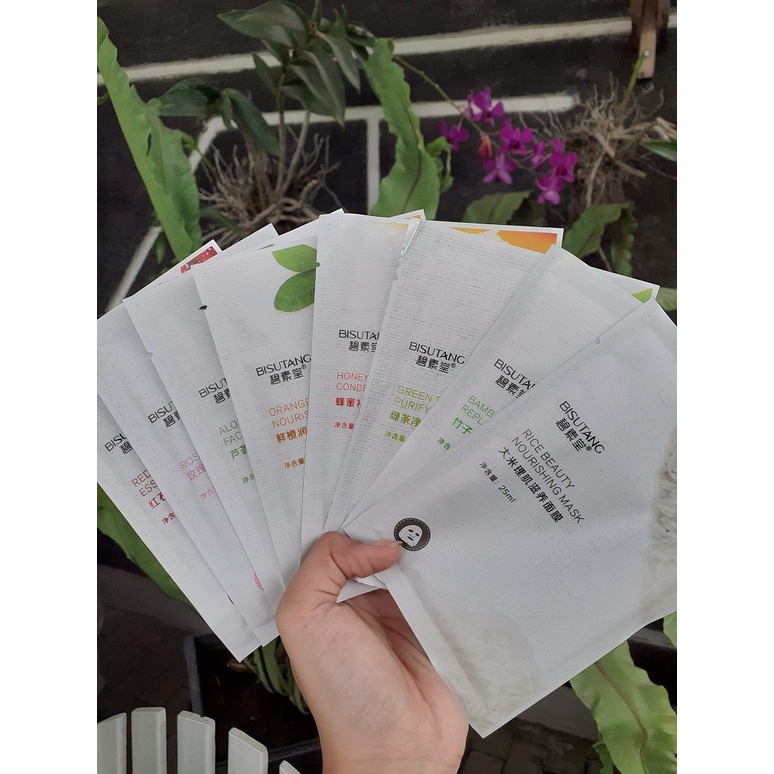 BISUTANG Sheet Mask - Masker Topeng Bisutang
