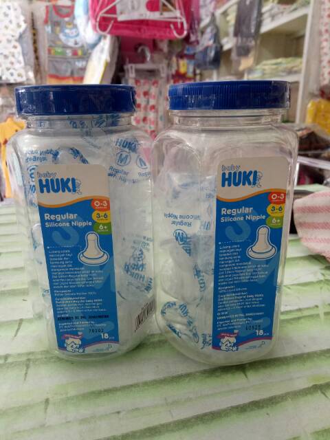 Baby Huki Dot Silicone DOT Bulat Size S/M/L Satuan