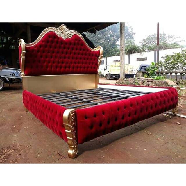Dipan luxury red velvet bludru