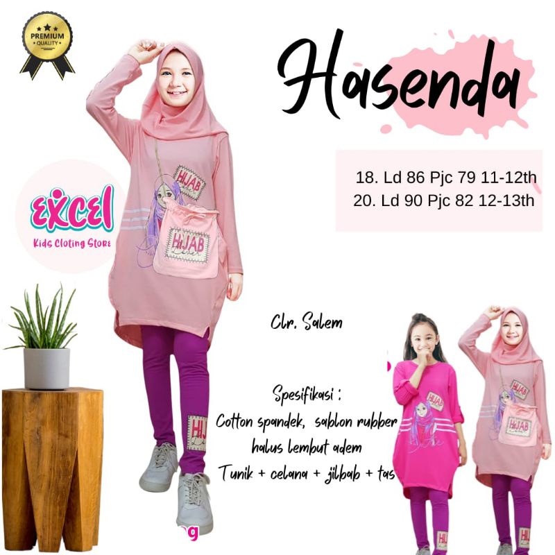 Hasenda Kids Ori Excel Kids Baju Anak Murah