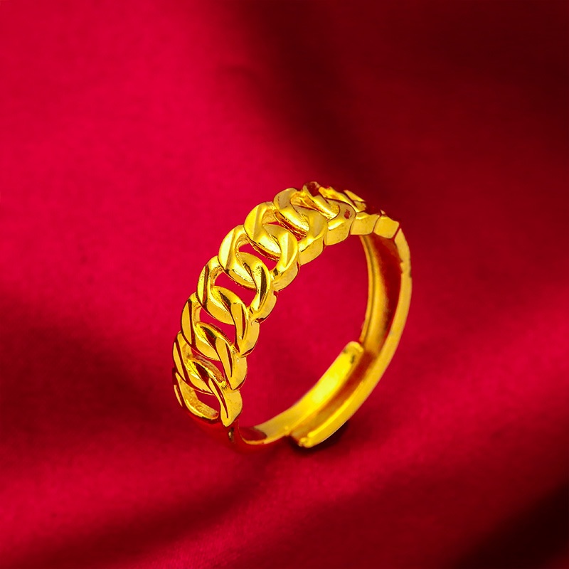 Set Perhiasan Kalung Gelang Cincin Lapis Emas Asli Kadar 375 Dengan Liontin Hati Untuk Wanita
