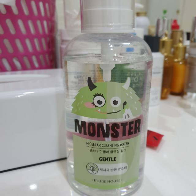 Preloved 90% etude house monster micellar water