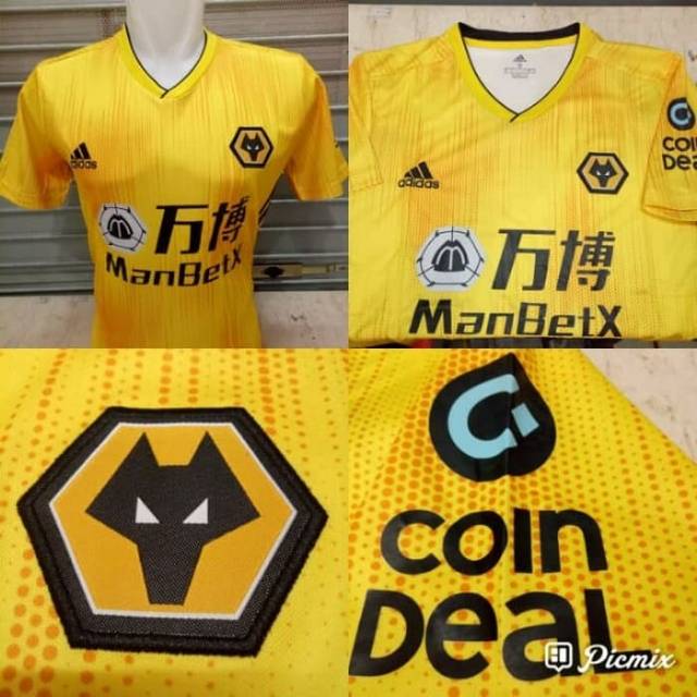 JERSEY WOLVERHAMPTON HOME 2019/2020 GRADE ORI