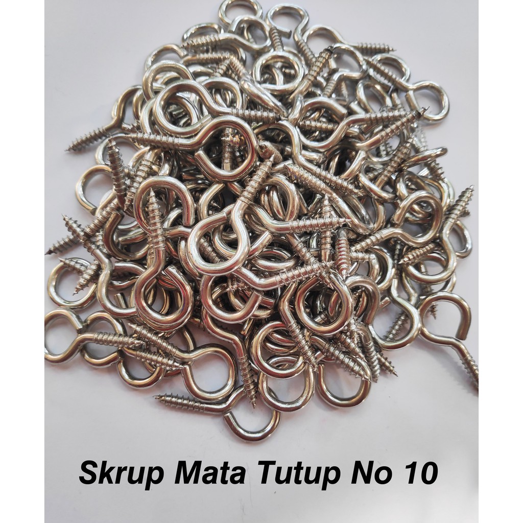 Sekrup Mata Tutup No.10 per 10 biji