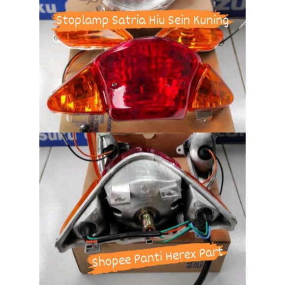 Stoplamp Satria Hiu Sein Kuning