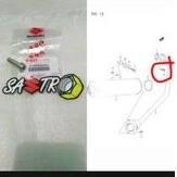 bolt baut pipa knalpot ke head suzuki satria fu raider fxr ori sgp