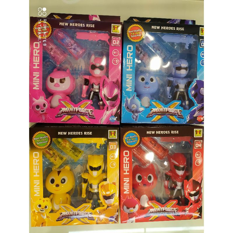 Mainan Mini Force X Hero