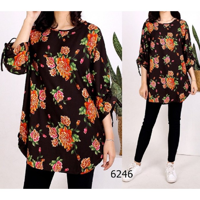 atasan  JUMBO KEMBANG [Baju Atasan Wanita 0128] SET