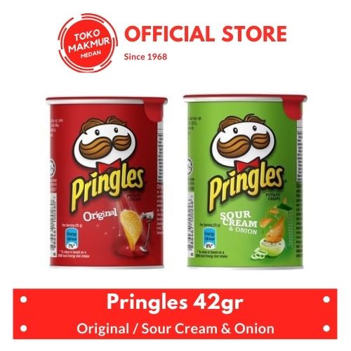 PRINGLES POTATO CHIPS 42 GR