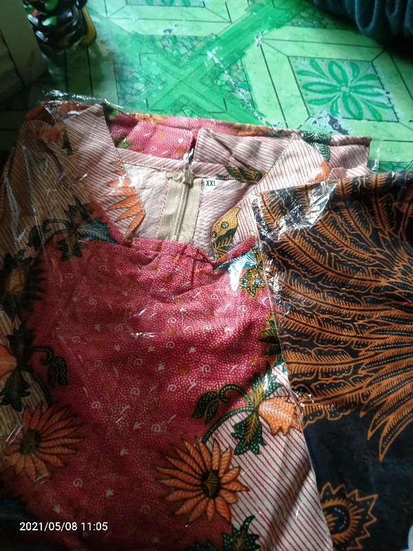 Tunik Batik Wanita M L Xl Xxl Jumbo Tunik Batik Serut