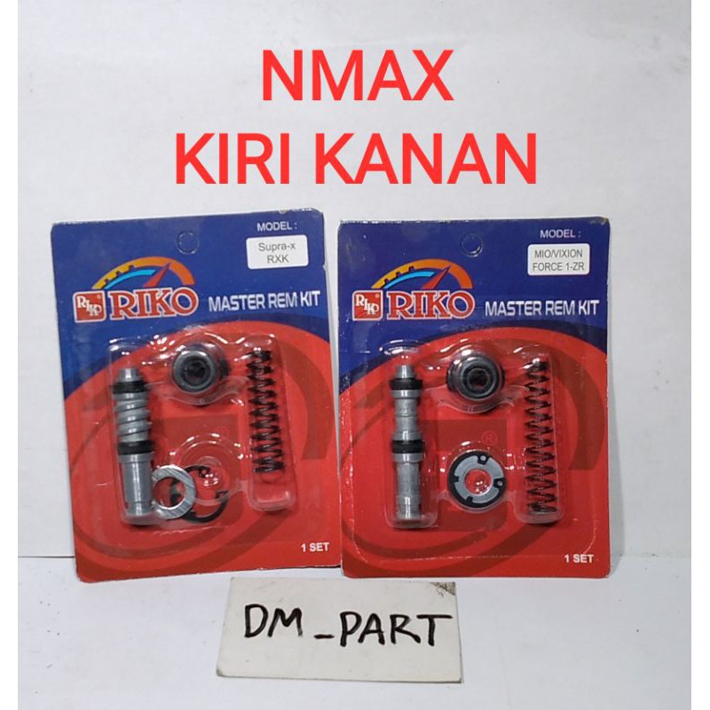 SEAL SIL MASTER REM KIRI KANAN REM DEPAN BELAKANG YAMAHA NMAX ASLI ORI RIKO