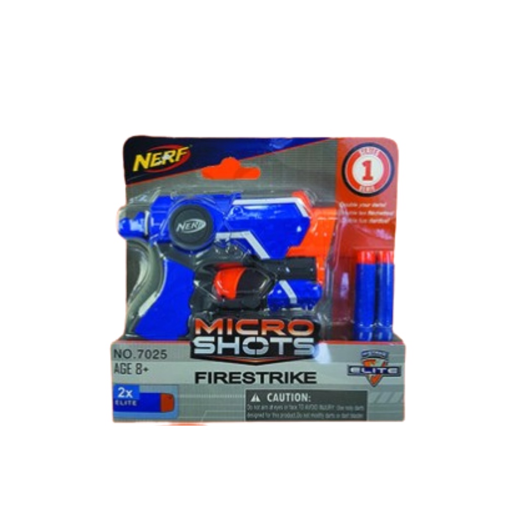 SHTOYS - MAINAN NERF MICRO SHOTS FIRESTRIKE 7025